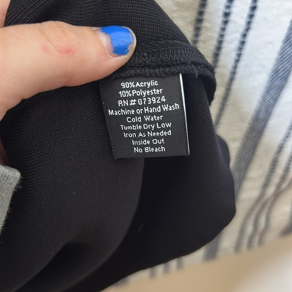 Misook Long Sheer Tunic Dress - Picture 3 of 5